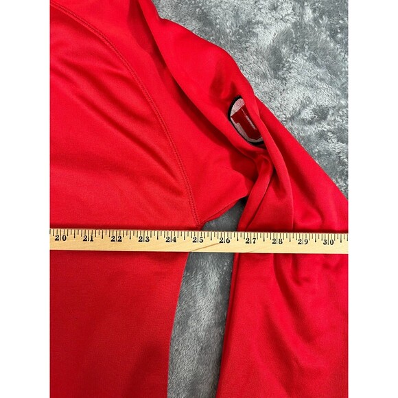 Utah Utes Hoodie Sweatshirt Champion Men's Large Pull Over Red Kangaroo Pocket - Picture 5 of 10